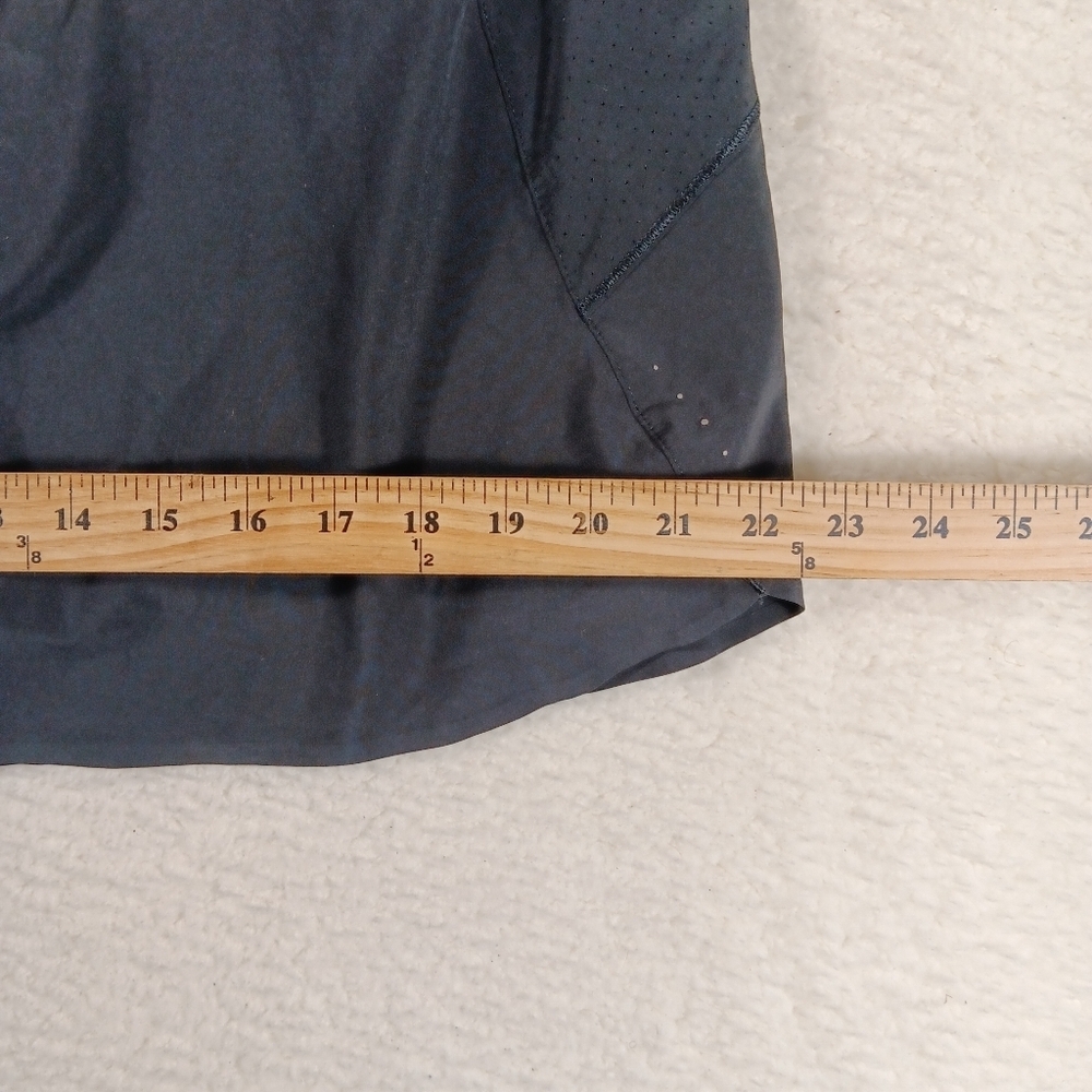 Athleta Skort Womens XL Black Run With It 14" Skort Jupe-Short Golf Tennis - Picture 10 of 13